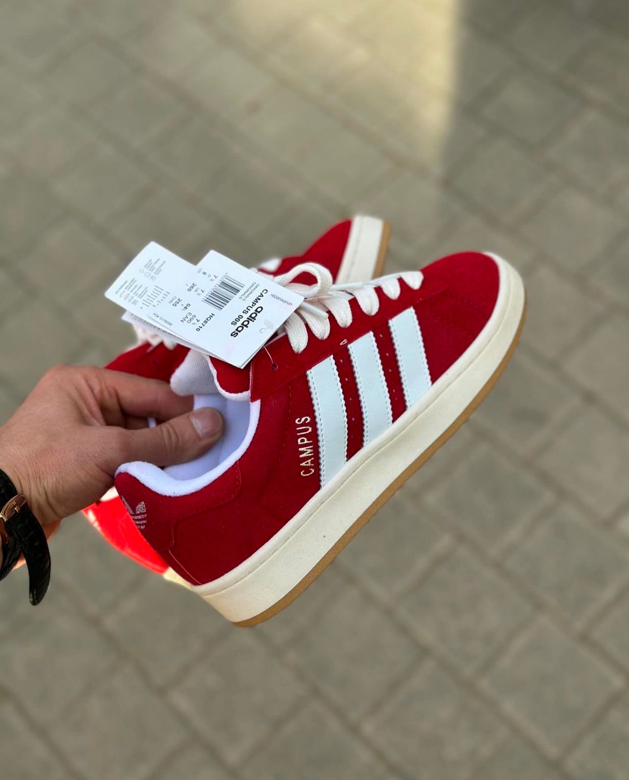 Adidas Campus rojo